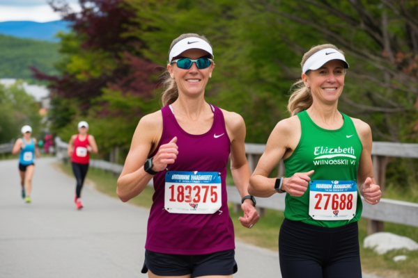 Elizabeth Lacherite Running Winooski VT