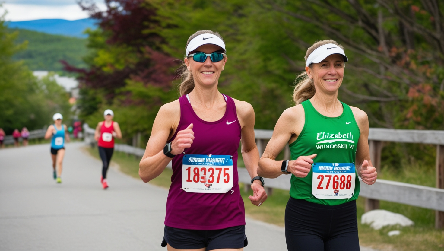 Elizabeth Lacherite Running Winooski VT