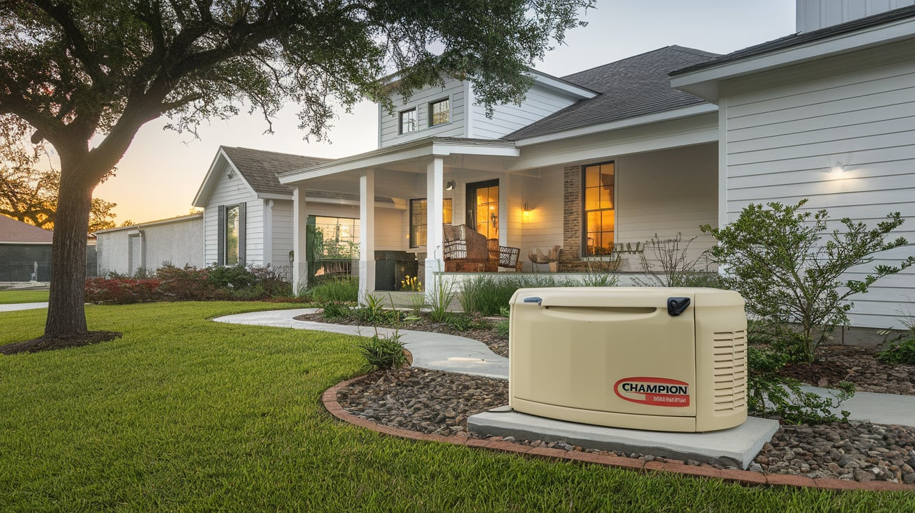 22kw Champion Generator Dealer Katy TX 77493