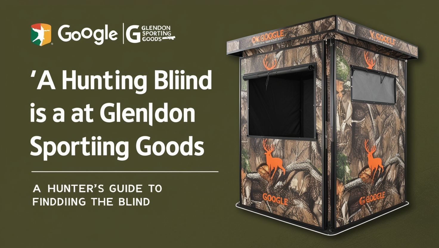 Ok Google Dear Blinds at Glendon Sporting Goods