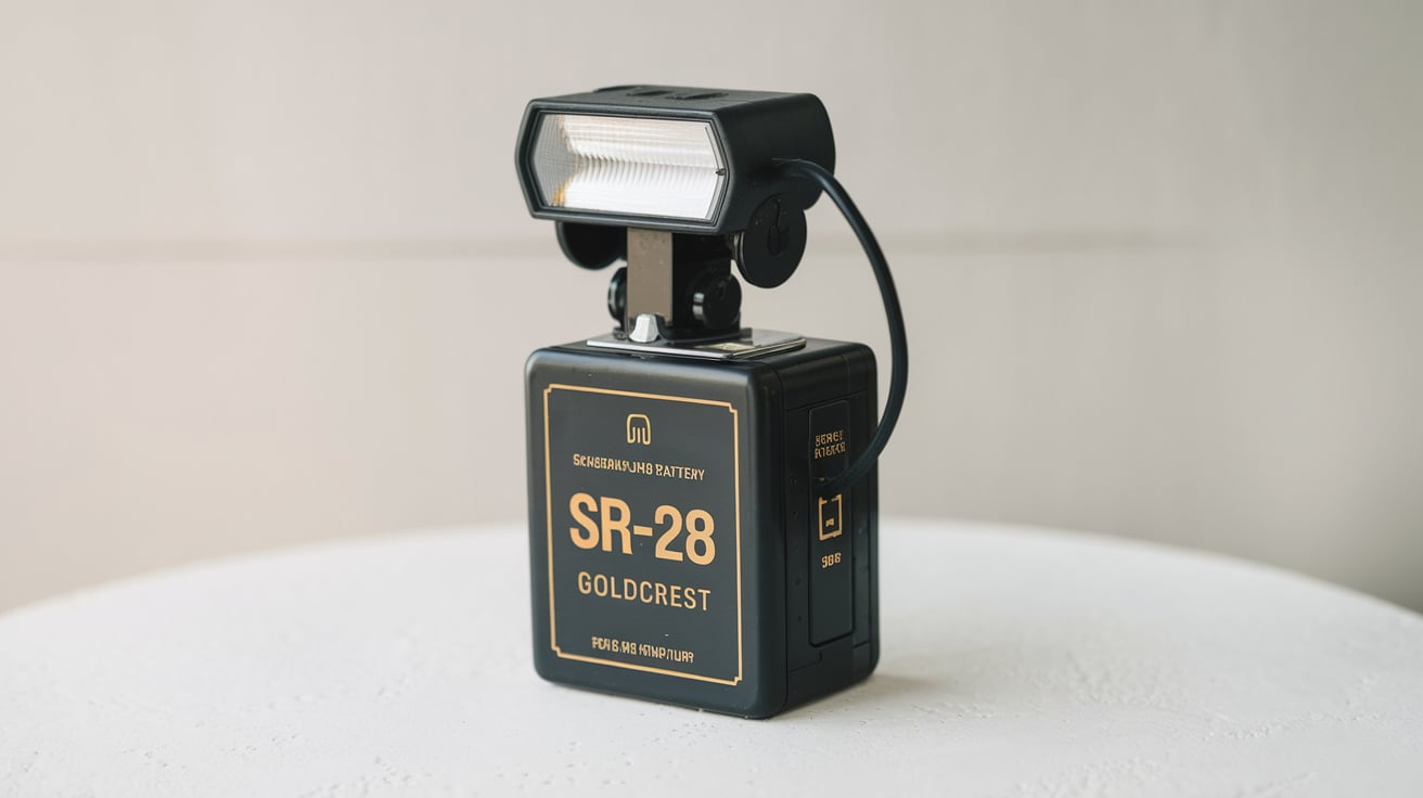 SR-28 Goldcrest Flash Battery