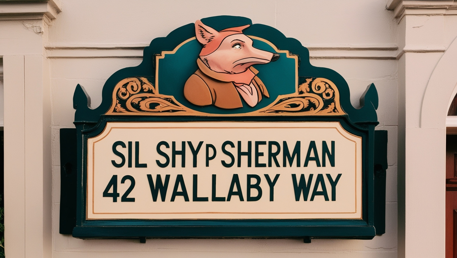 Sil Shy Sydney P Sherman 42 Wallaby Way