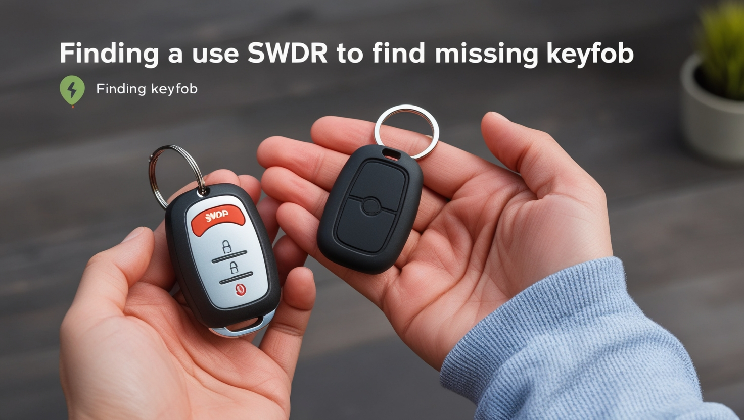 How to Use SWDR to Find Missing Keyfob